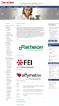Mobile Screenshot of ir.thermofisher.com